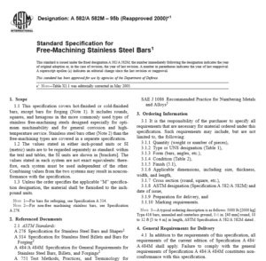 ASTM  A 582 A 582M – 95b pdf free download