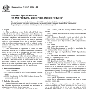 ASTM  A 650 A 650M – 03 pdf free download