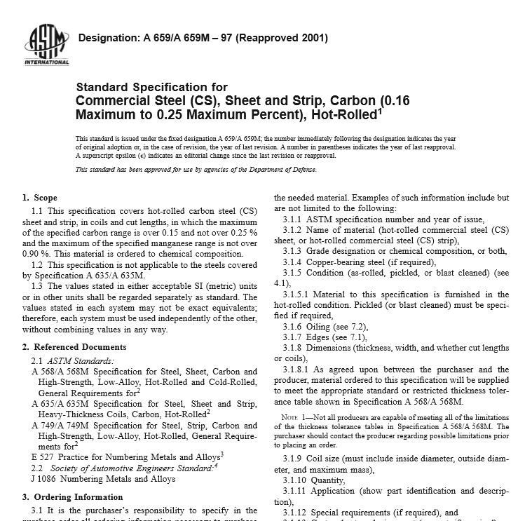 ASTM A 659 A 659M – 97 pdf free download
