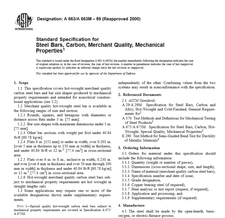 ASTM A 663 A 663M – 89 pdf free download - WorldWide Civil Engineering Sns-Brigh10