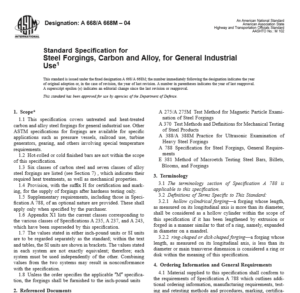 ASTM A 668 A 668M – 04 pdf free download