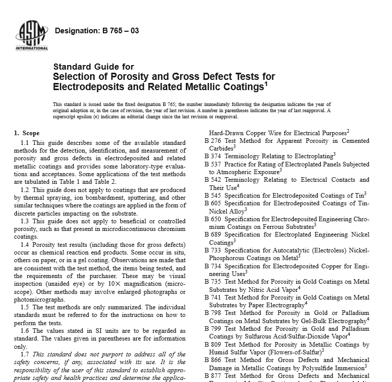 ASTM B 765 – 03 pdf free download