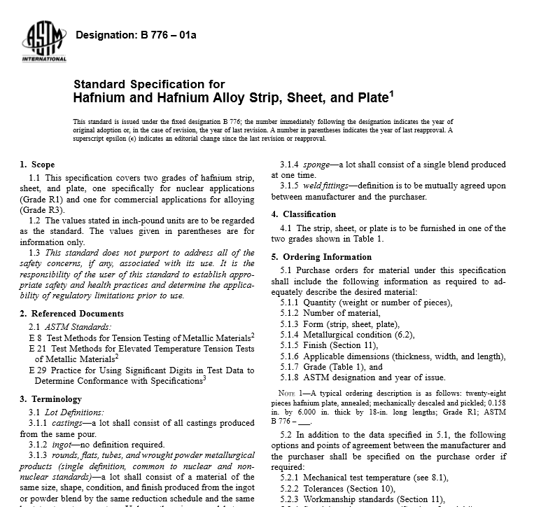 ASTM B 776 – 01a pdf free download
