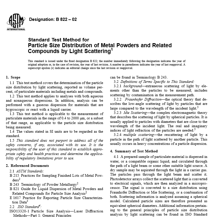ASTM B 822 – 02 pdf free download