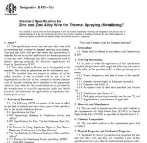 ASTM B 833 – 01a pdf free download