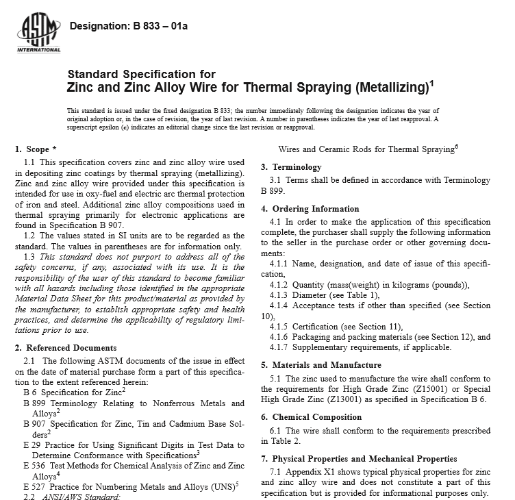 ASTM B 833 – 01a pdf free download