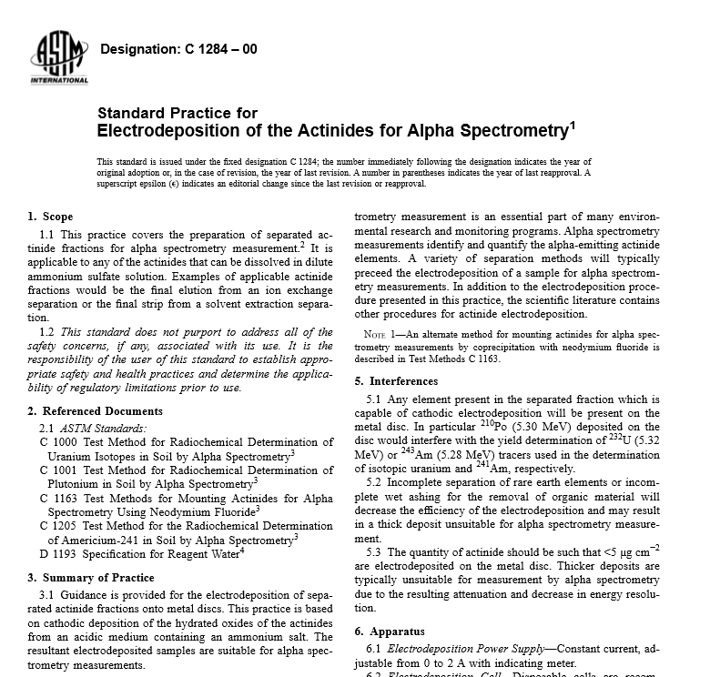 ASTM C 1284 – 00 pdf free download