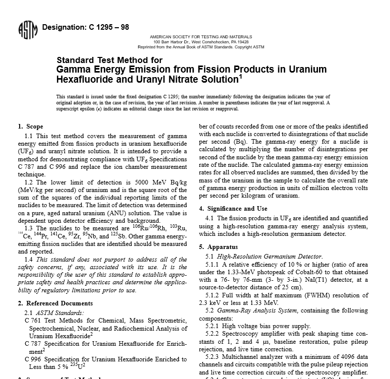 ASTM C 1295 – 98 pdf free download