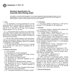 ASTM  C 1319 – 01 pdf free download