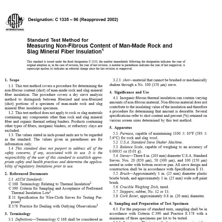 ASTM C 1335 – 96 pdf free download