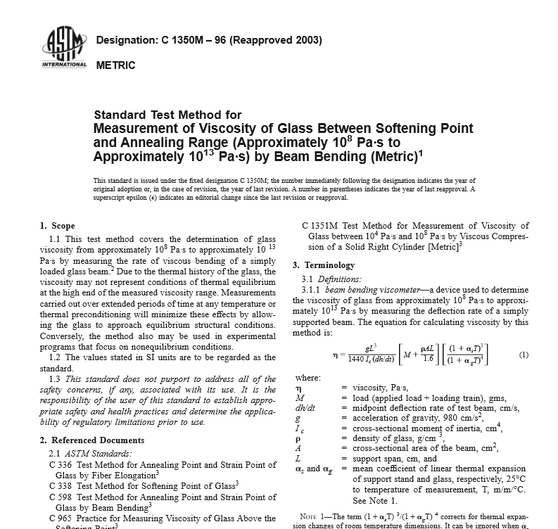ASTM C 1350M – 96 pdf free download