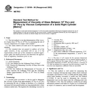 ASTM  C 1351M – 96 pdf free download
