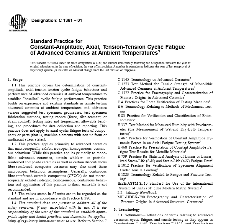 ASTM C 1361 – 01 pdf free download