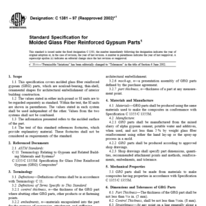 ASTM  C 1381 – 97 pdf free download