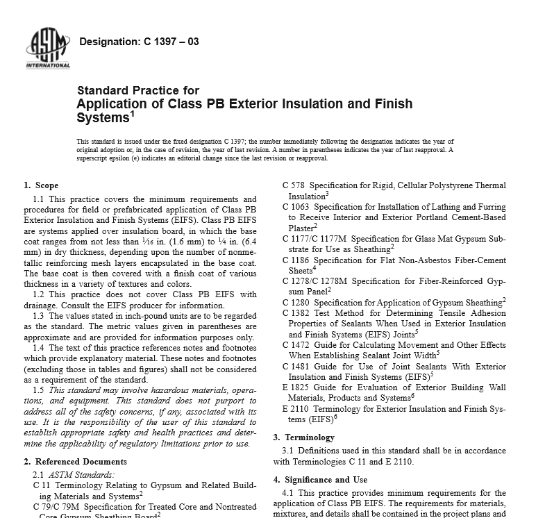 ASTM C 1397 – 03 pdf free download