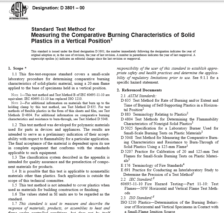 ASTM D 3801 – 00 pdf free download