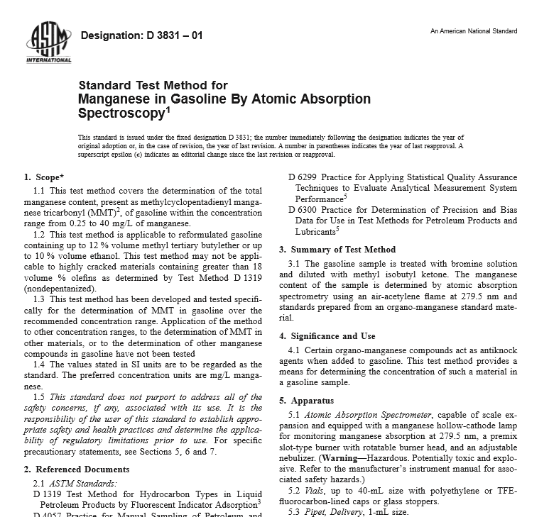 ASTM D 3831 – 01 pdf free download