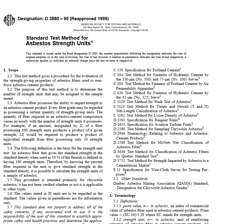 ASTM D 3880 – 90 pdf free download