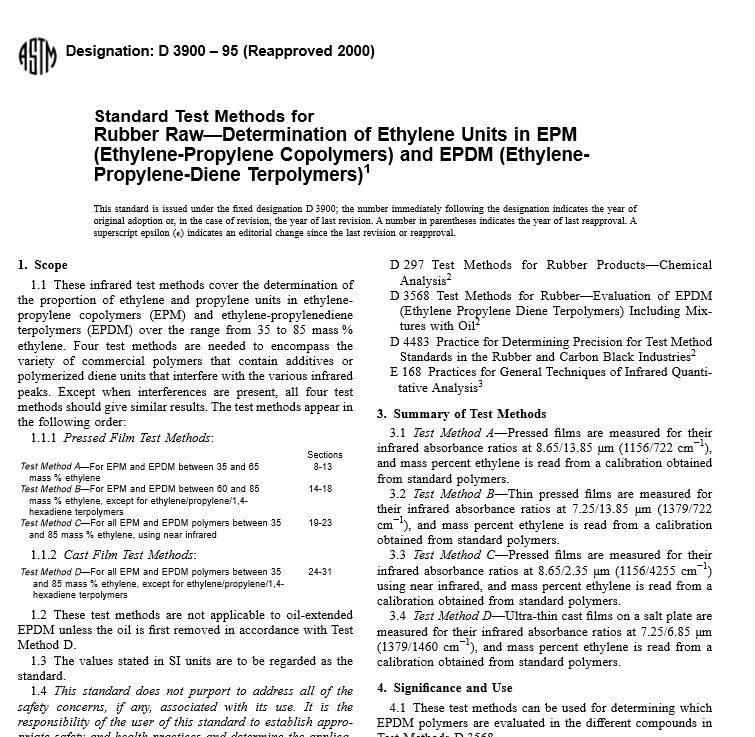 ASTM D 3900 – 95 pdf free download