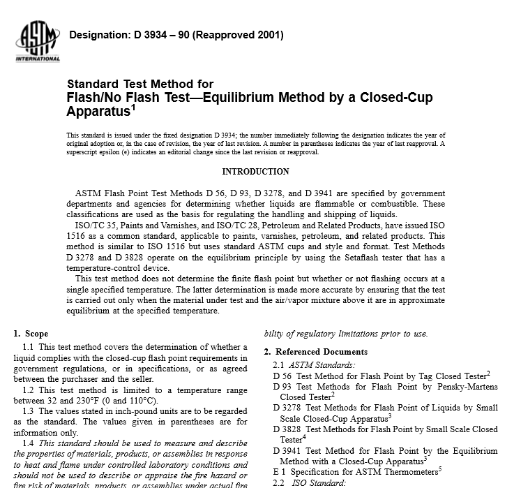 ASTM D 3934 – 90 pdf free download