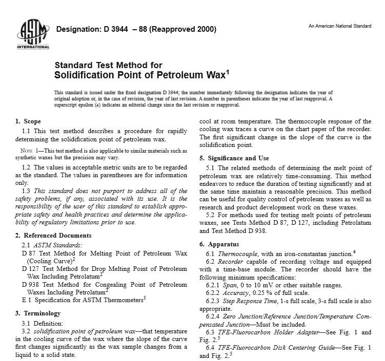 ASTM D 3944 – 88 pdf free download