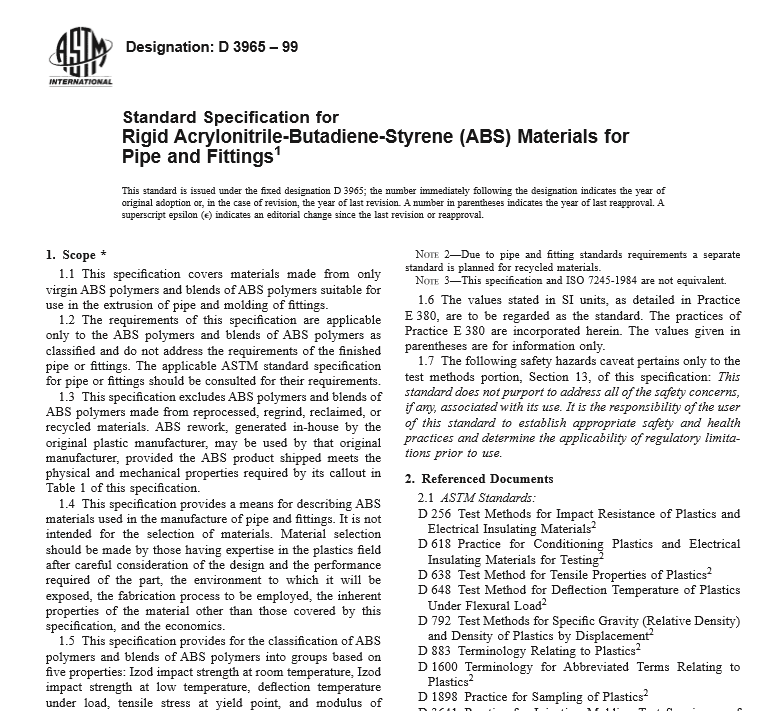 ASTM D 3965 – 99 pdf free download