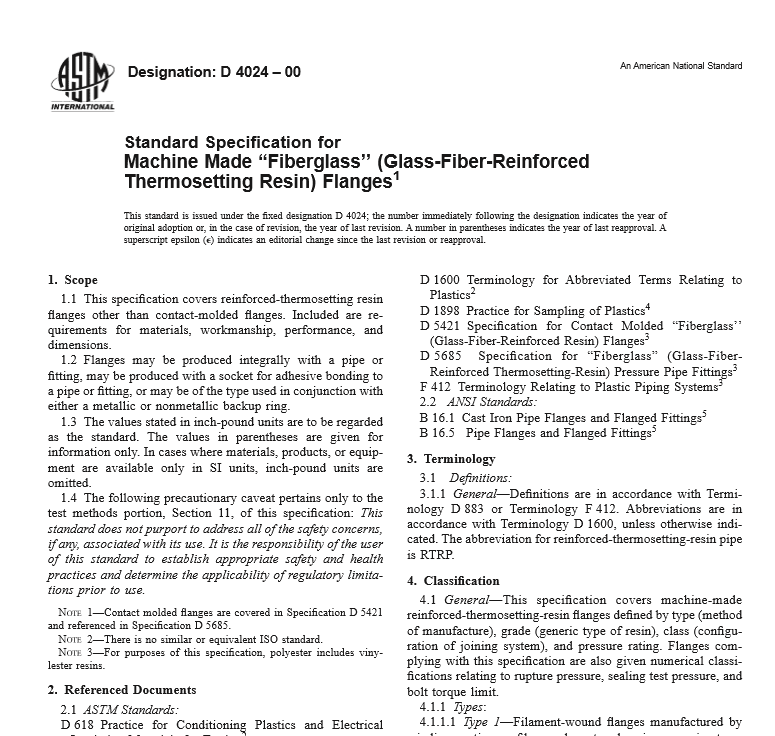 ASTM D 4024 – 00 pdf free download
