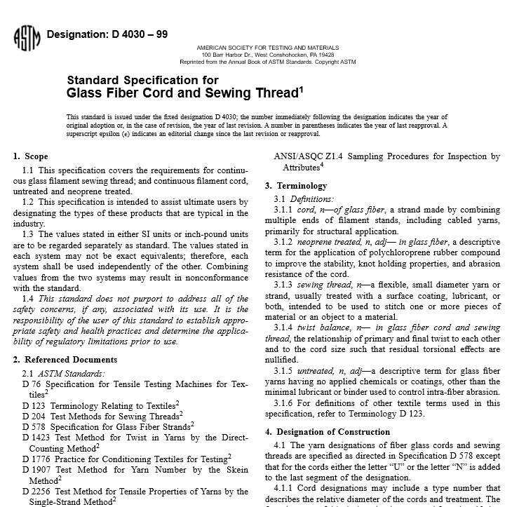 ASTM D 4030 – 99 pdf free download