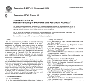 ASTM  D 4057 – 95  pdf free download