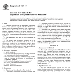 ASTM D 4124 – 01 pdf free download
