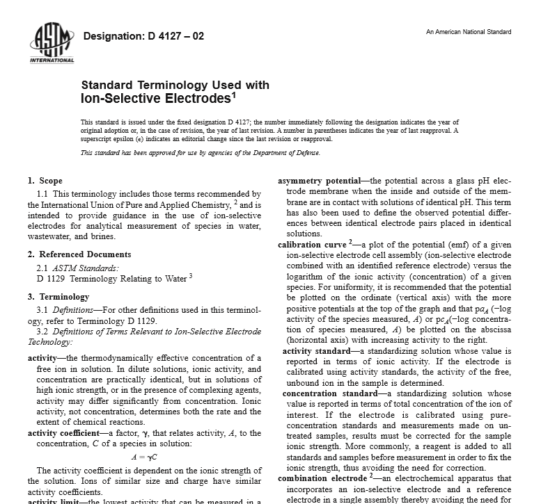 ASTM D 4127 – 02 pdf free download