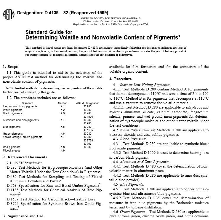 ASTM D 4139 – 82 pdf free download