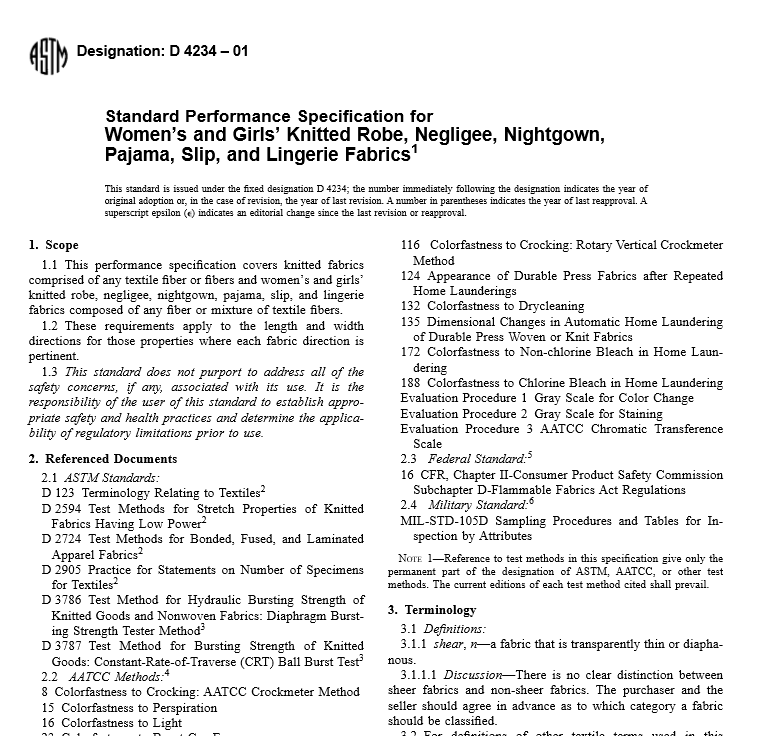 ASTM D 4234 – 01 pdf free download