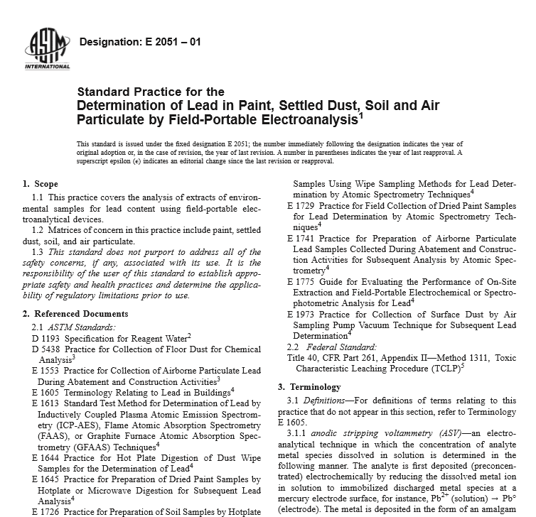 ASTM E 2051 – 01 pdf free download