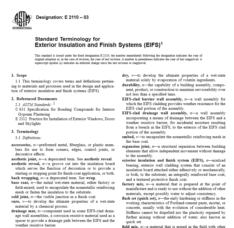 ASTM E 2110 – 03 pdf free download