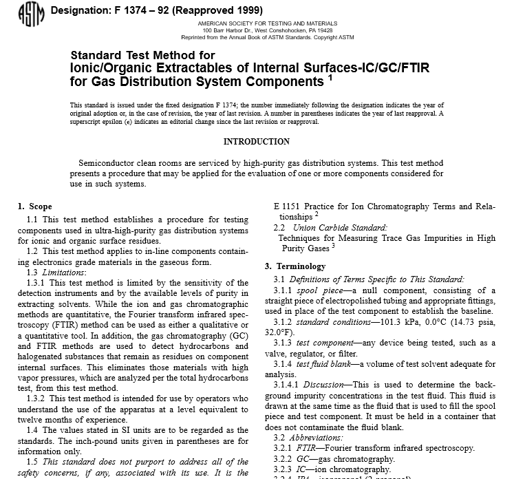 ASTM F 1374 – 92 pdf free download