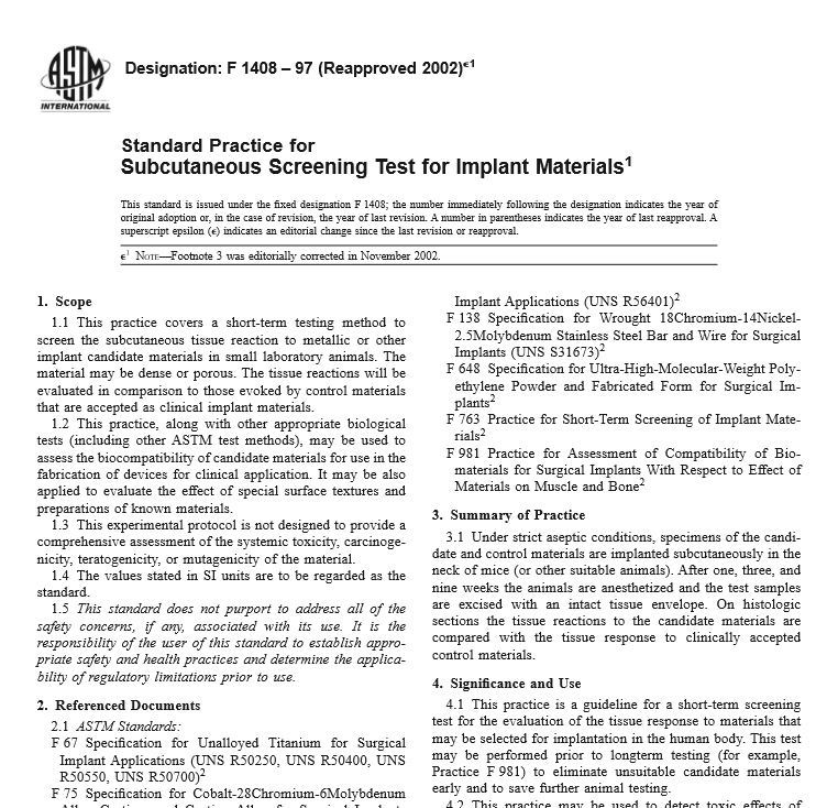 ASTM F 1408 – 97 pdf free download