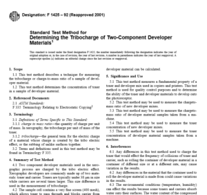 ASTM F 1425 – 92 pdf free download